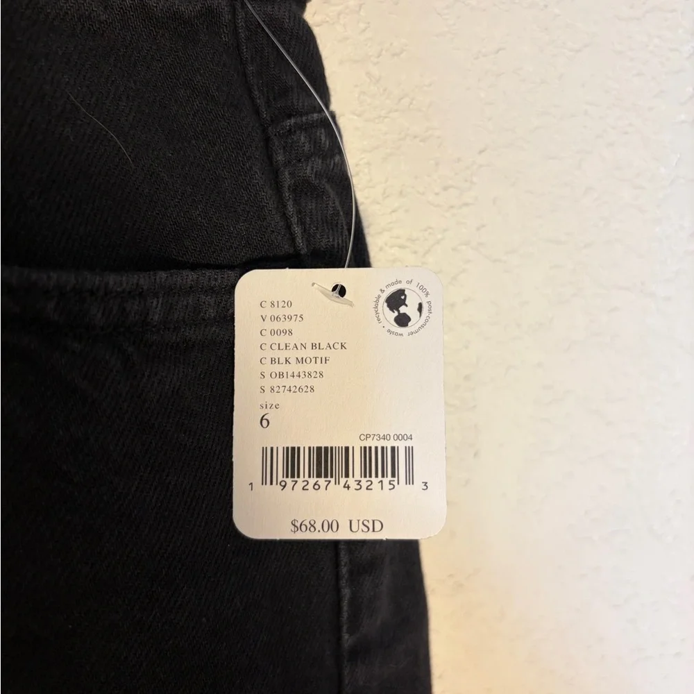 Free People We the Free Black Denim Skirt - Picture 4 of 5